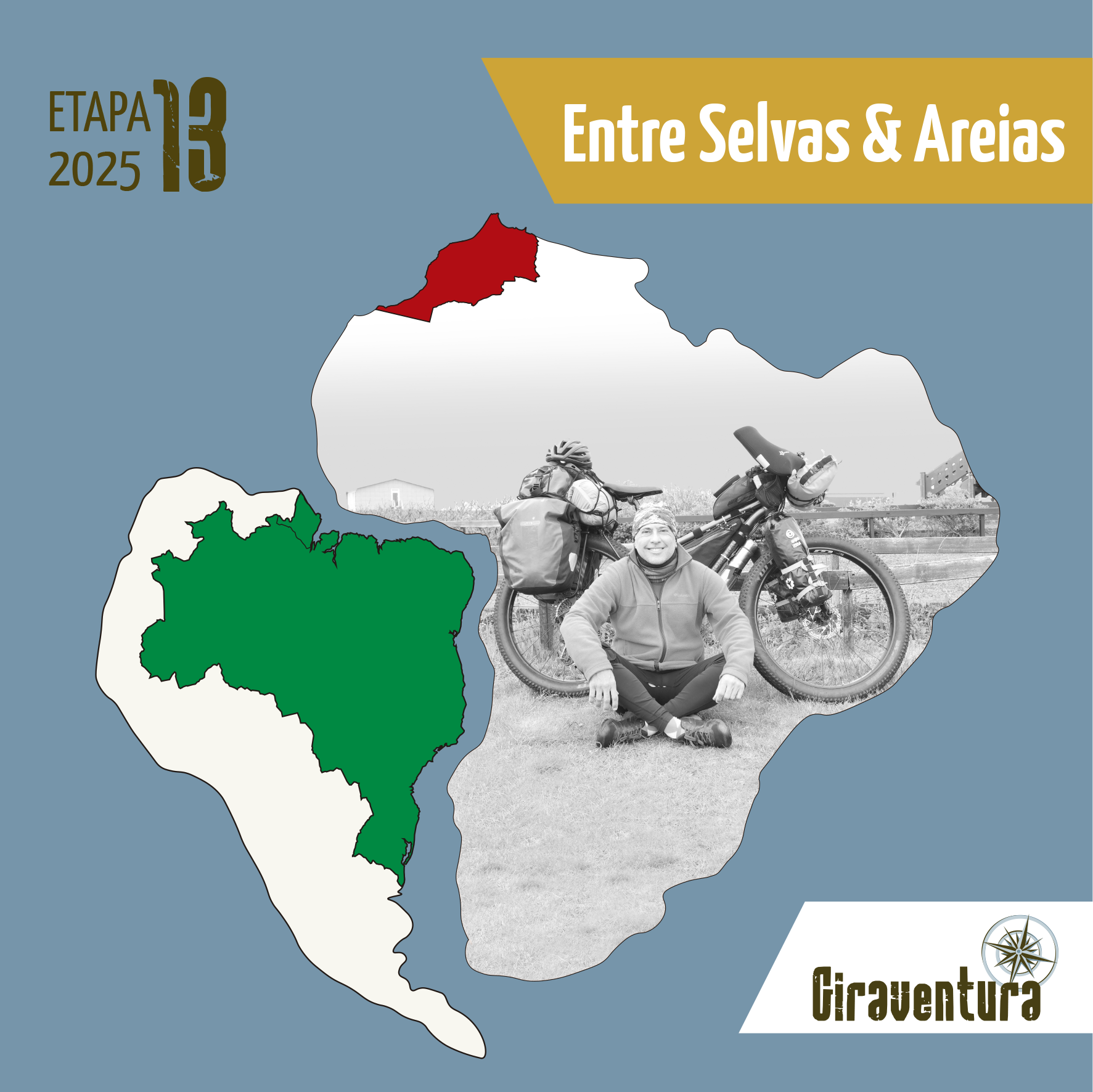 Mapa Entre Selvas e Areias 2025